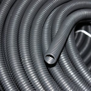 Труба гофрированная ПЭ в.с. 34 синяя