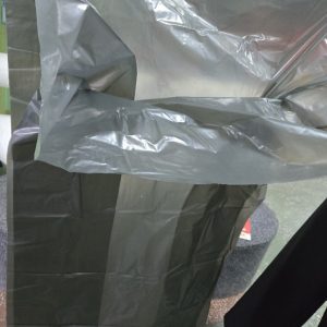 Пакет  ПЭ технический, одношовный 0,050*(600+270*2)*1400 черный (вкладыш контейнера 240л) (8шт)